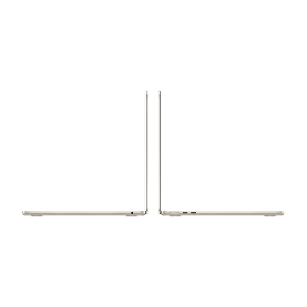 Apple MacBook Air 13-inch (2024) – M3 with 8-core CPU / 8GB RAM / 512GB SSD / 10-core GPU / macOS Sonoma / English & Arabic Keyboard / Starlight / Middle East Version