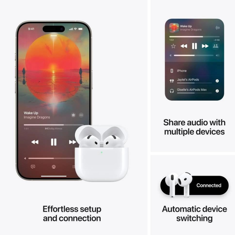Apple AirPods 4 with Active Noise Cancellation