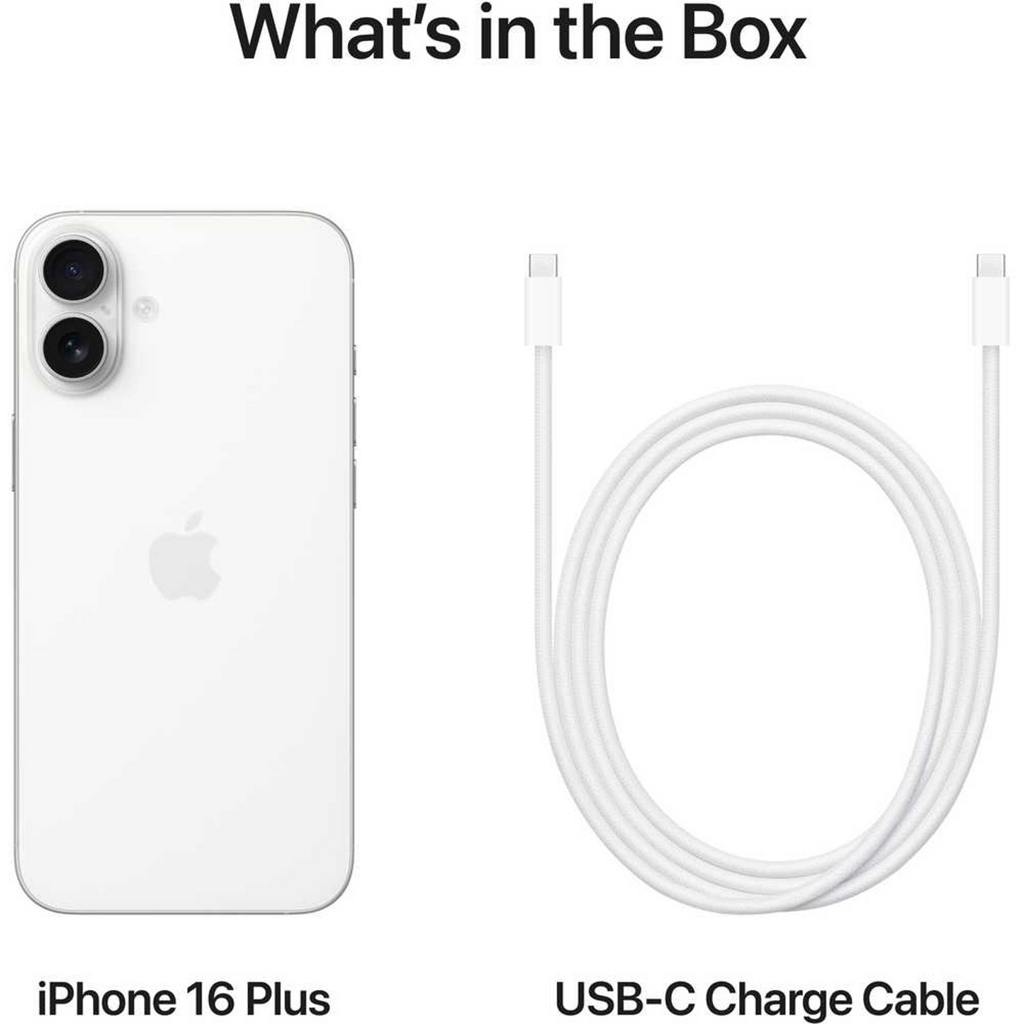 Apple iPhone 16 Plus (256GB) – White Middle East Version with FaceTime