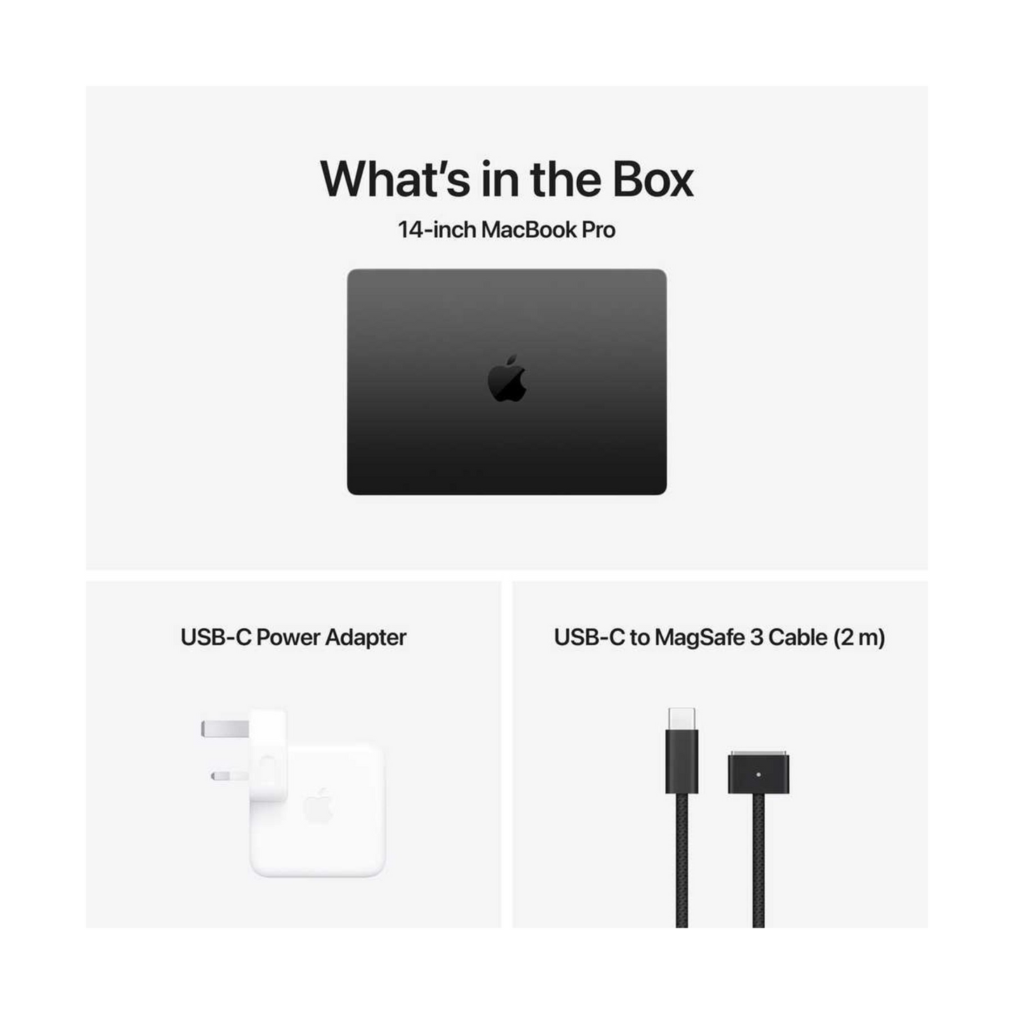 Apple MacBook Pro 14-inch (2024) – M4 Pro with 14-core CPU / 24GB RAM / 1TB SSD / 20-core GPU / macOS Sequoia / English & Arabic Keyboard / Space Black / Middle East Version