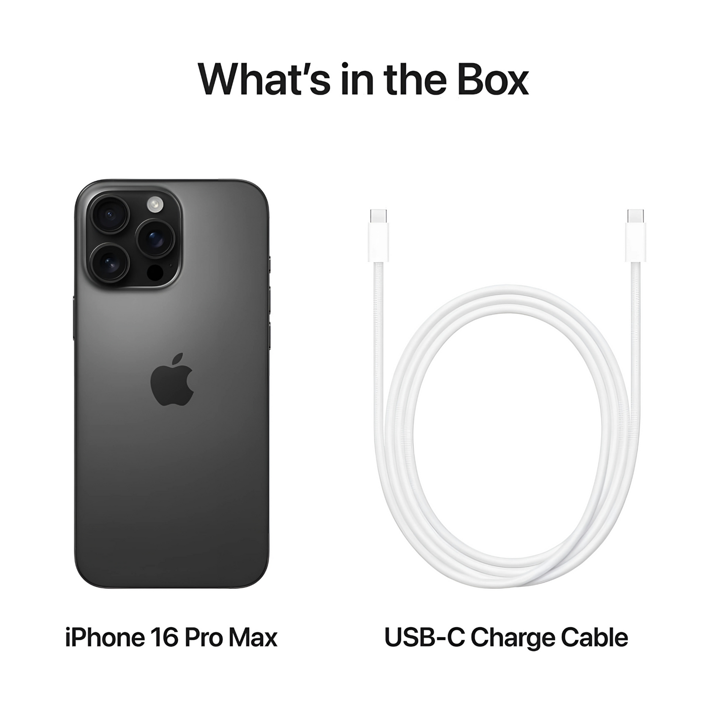 Apple iPhone 16 Pro Max (256GB) – Black Titanium Middle East Version with FaceTime