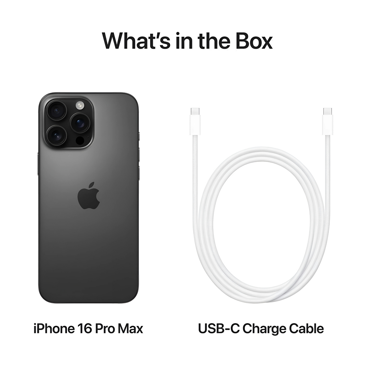 Apple iPhone 16 Pro Max (512GB) – Black Titanium Middle East Version with FaceTime