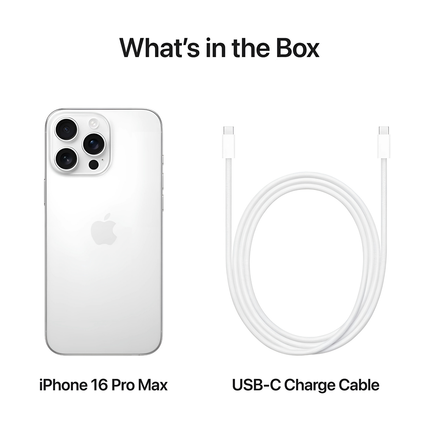 Apple iPhone 16 Pro Max (1TB) – White Titanium Middle East Version with FaceTime