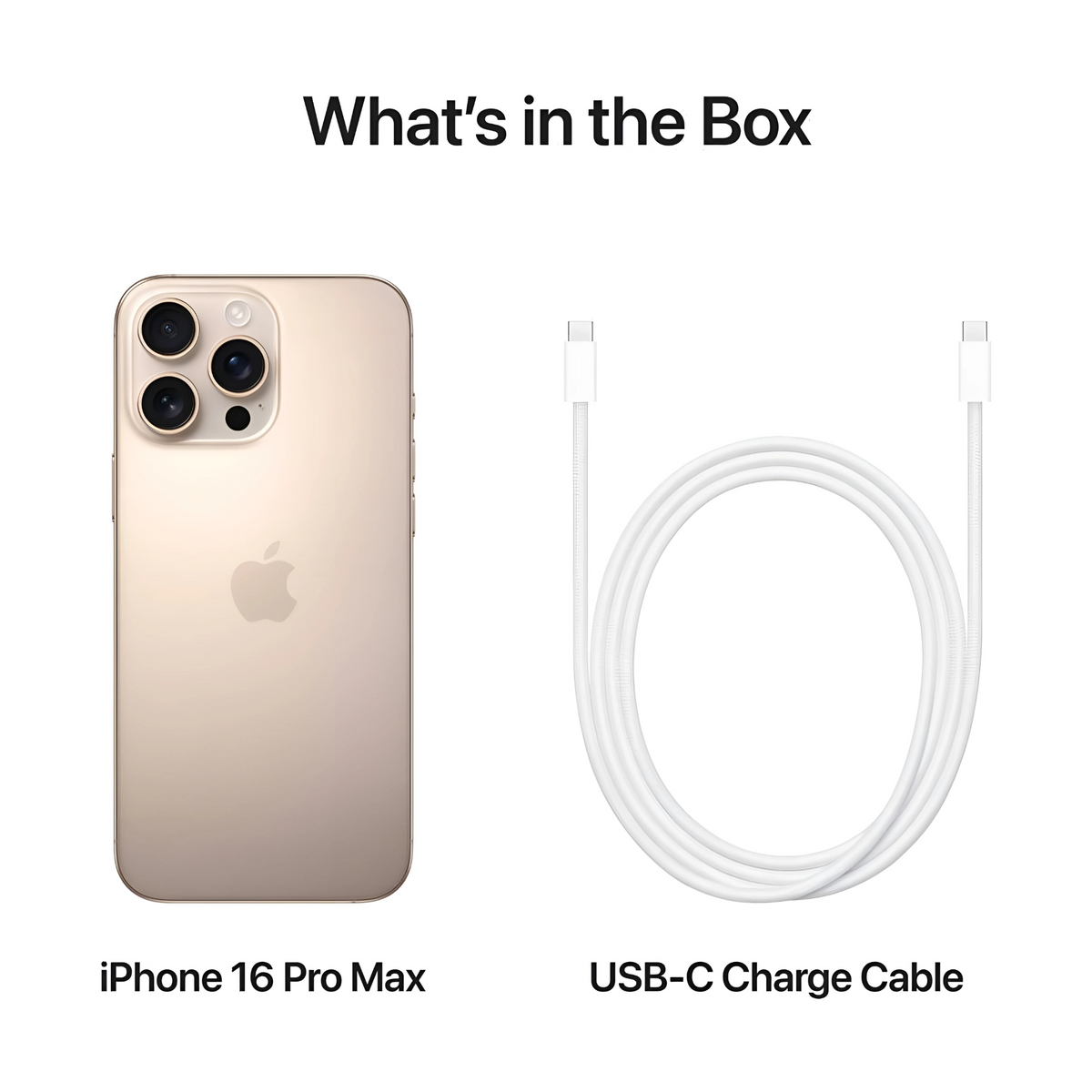 Apple iPhone 16 Pro Max (1TB) – Desert Titanium Middle East Version with FaceTime