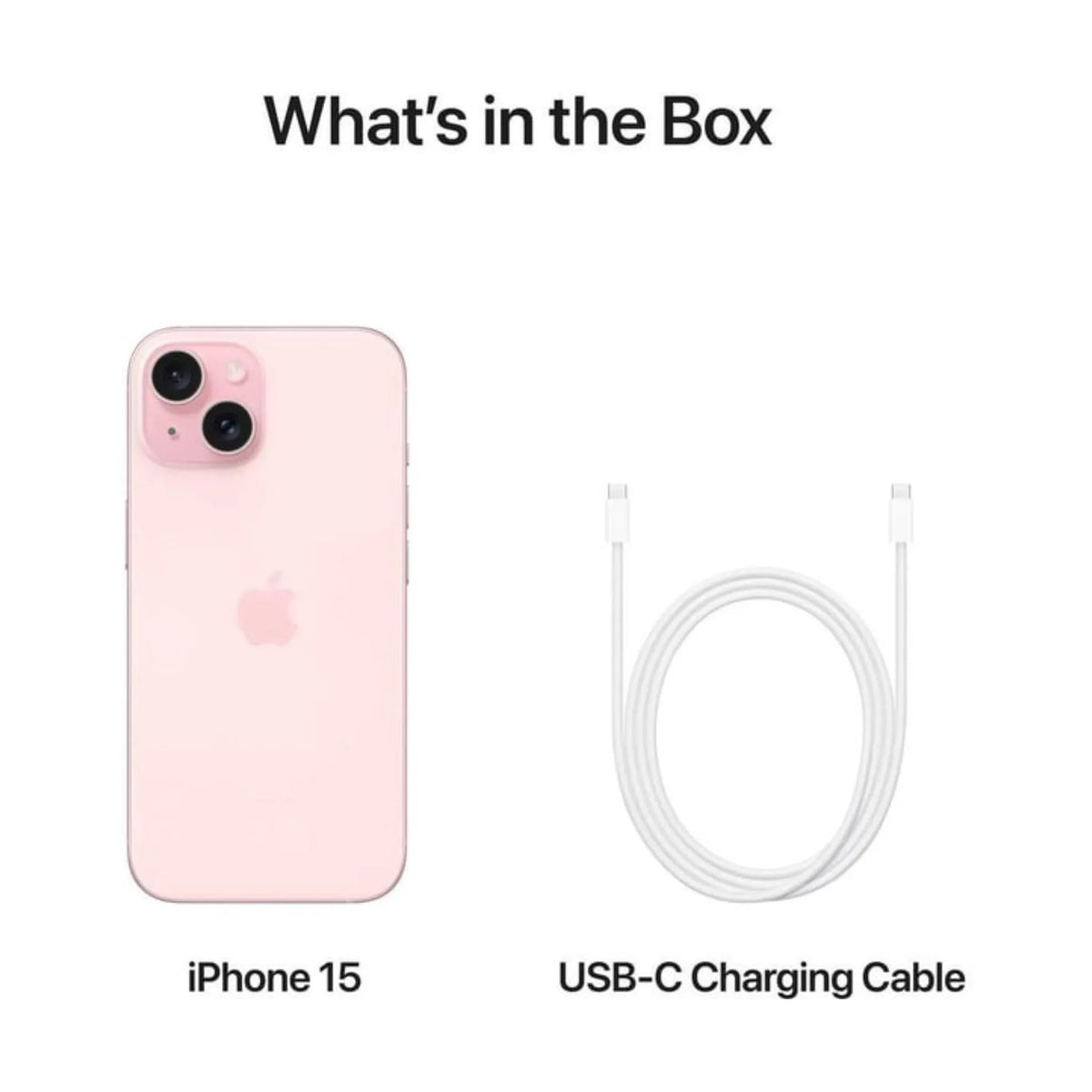 Apple iPhone 15 (256GB) – Pink Middle East Version with FaceTime