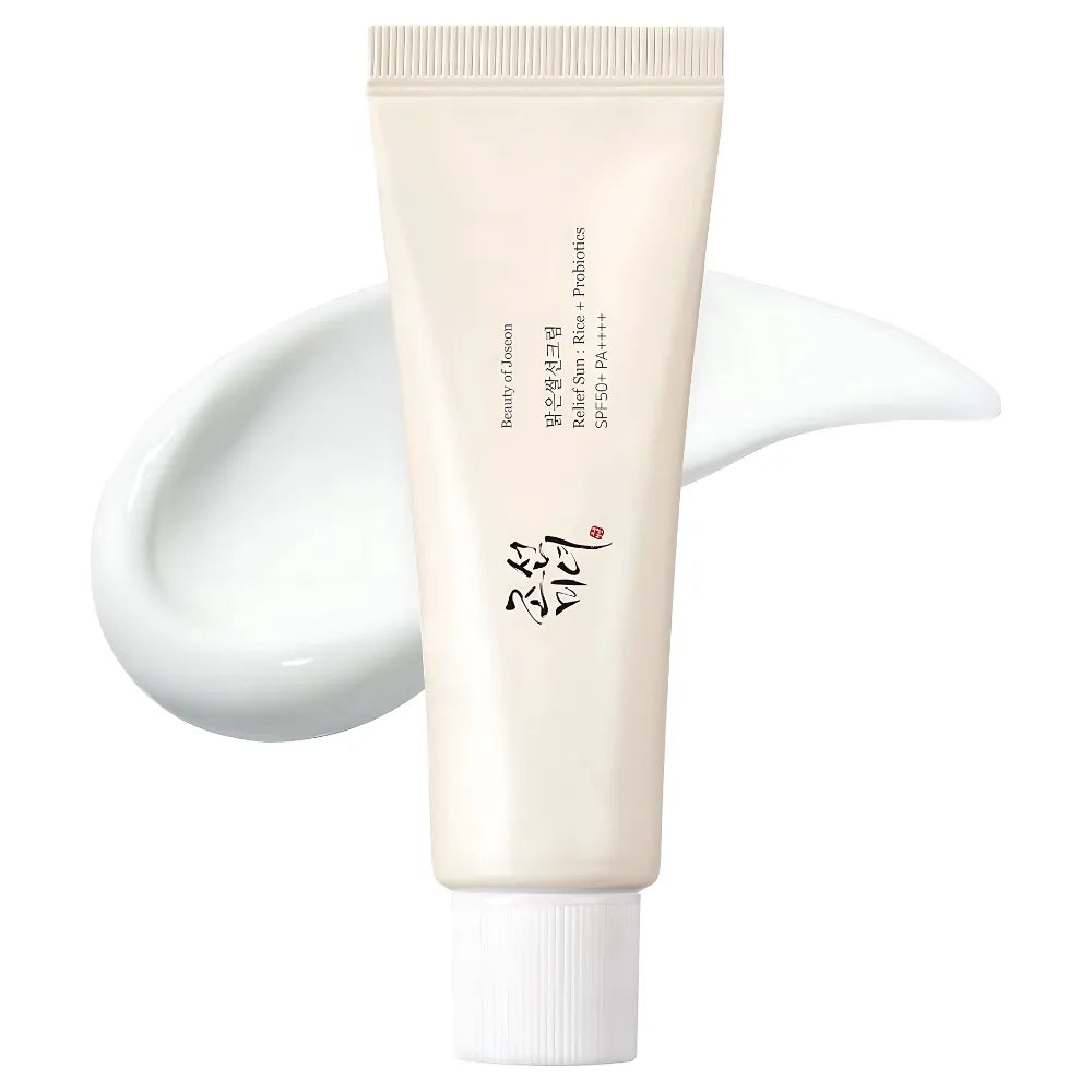 Beauty of Joseon Relief Sun Rice + Probiotics Sunscreen for face moisturizing sunblock with SPF 50 PA++++ Korean sunscreen skincare 50ml