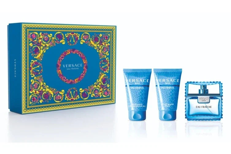 Versace Man Eau Fraiche 50ML 3Pcs Set