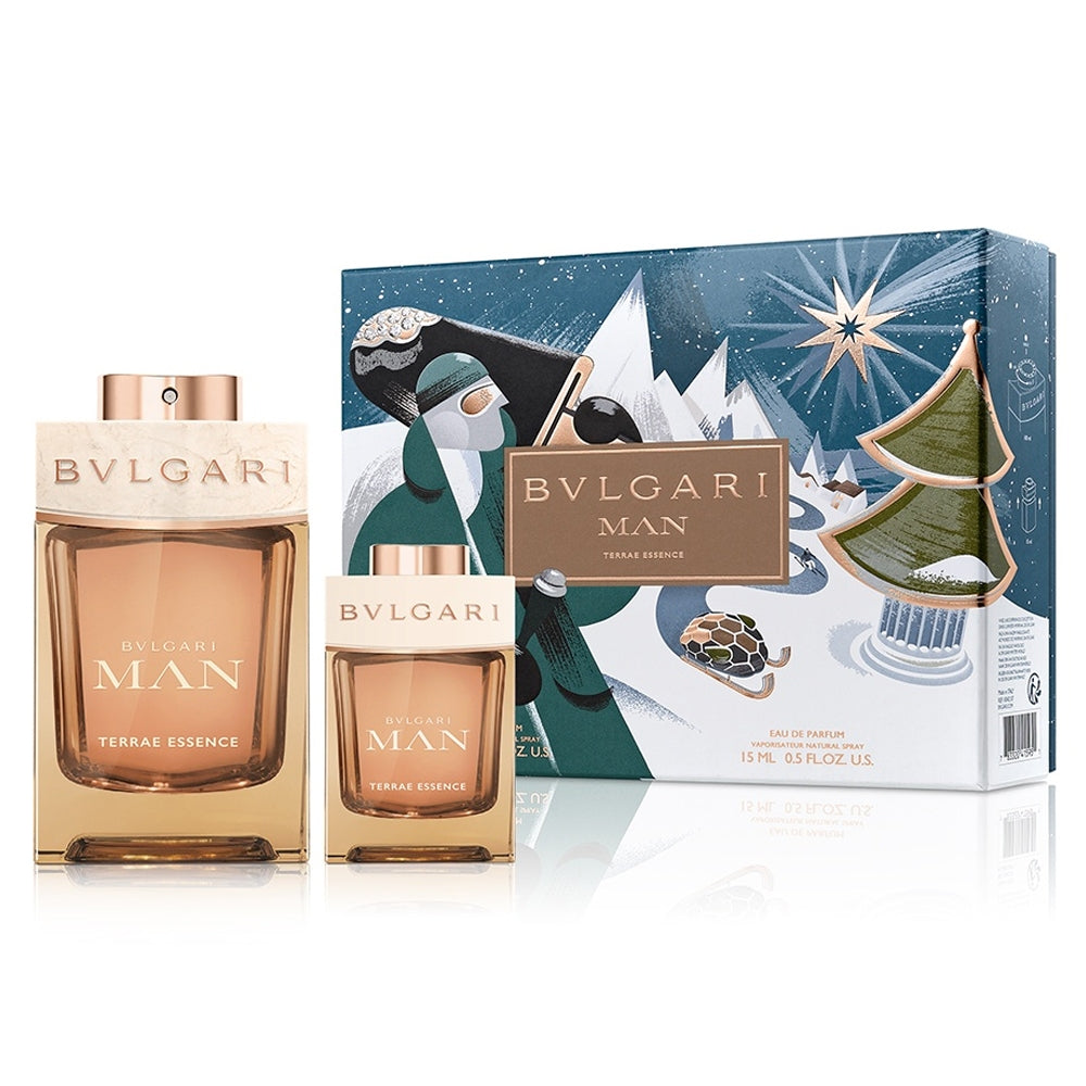 Bvlgari Man Terrae Essence EDP 100ML 2Ps Set
