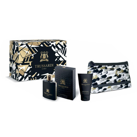 Trussardi Uomo For Men Eau de Toilette  100ML 3Pcs Set