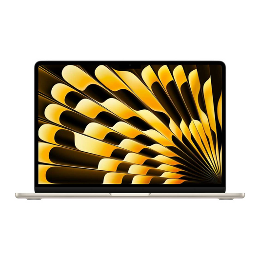 Apple MacBook Air 13-inch (2024) – M3 with 8-core CPU / 8GB RAM / 512GB SSD / 10-core GPU / macOS Sonoma / English & Arabic Keyboard / Starlight / Middle East Version