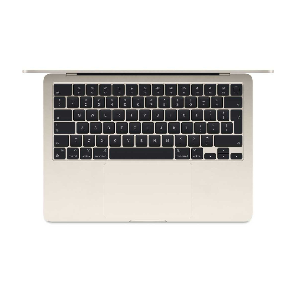Apple MacBook Air 13-inch (2024) – M3 with 8-core CPU / 8GB RAM / 512GB SSD / 10-core GPU / macOS Sonoma / English & Arabic Keyboard / Starlight / Middle East Version