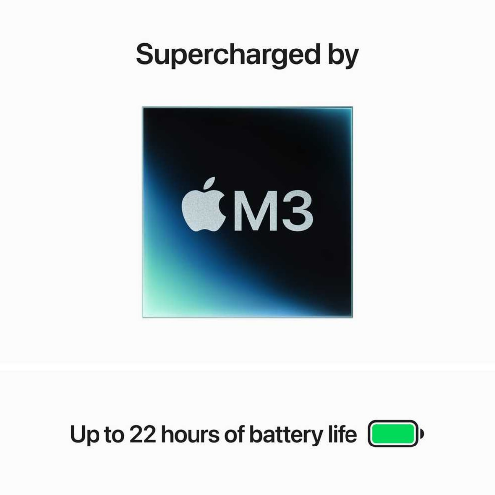 Apple MacBook Pro 14-inch (2023) – M3 with 8-core CPU / 8GB RAM / 1TB SSD / 10-core GPU / macOS Sonoma / English Keyboard / Space Grey / Middle East Version