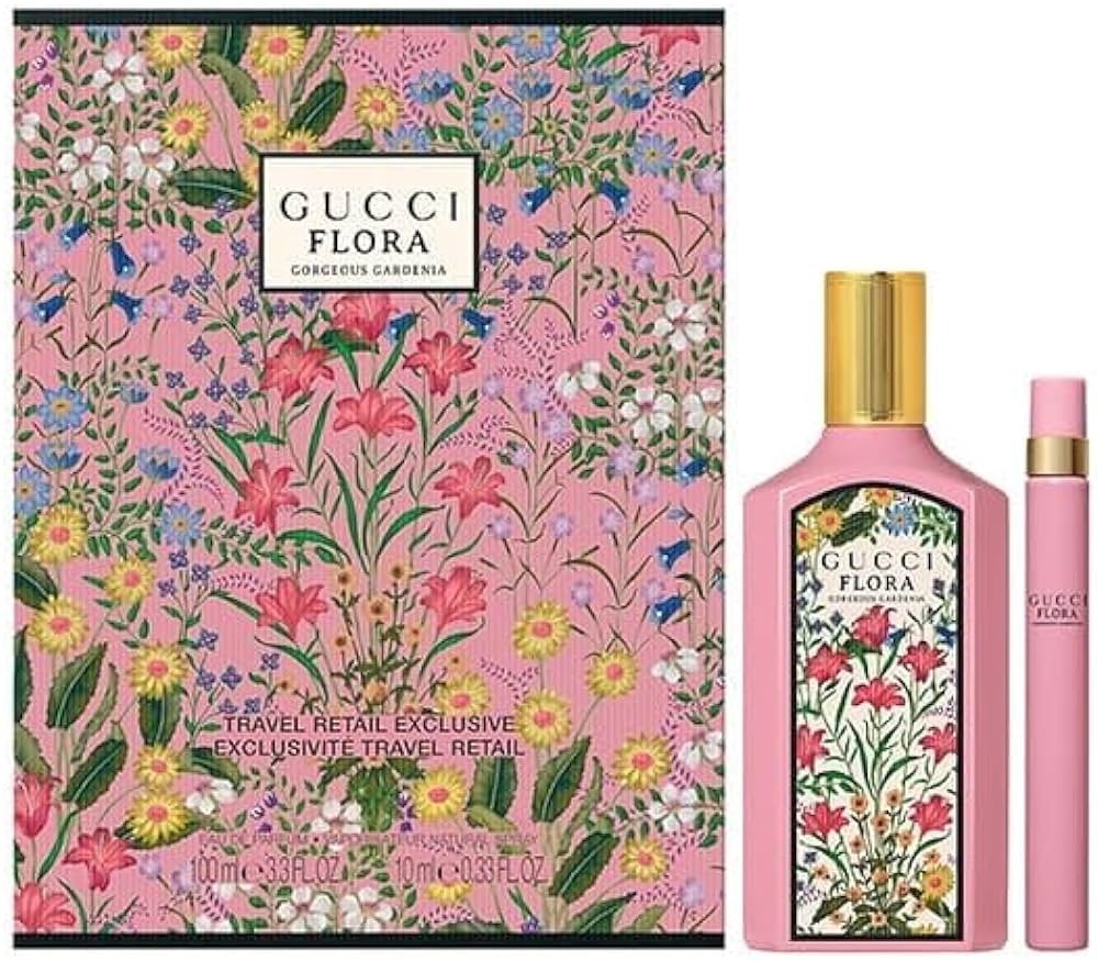 Gucci Flora Gorgeous Gardenia L EDP 100ML 2Pcs Set