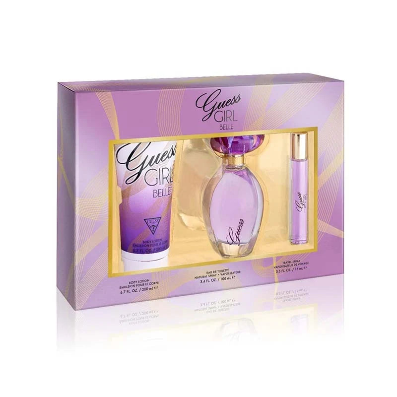 Guess Girl Belle  Eau de Toilette 100ML 3Pcs Set
