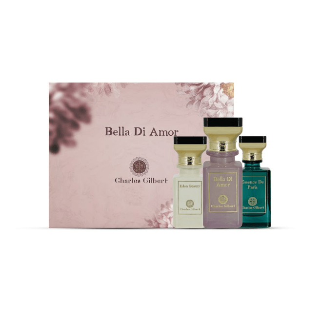 Charles Gilbert Bella De Amor EDP 100ML 3Pcs Set