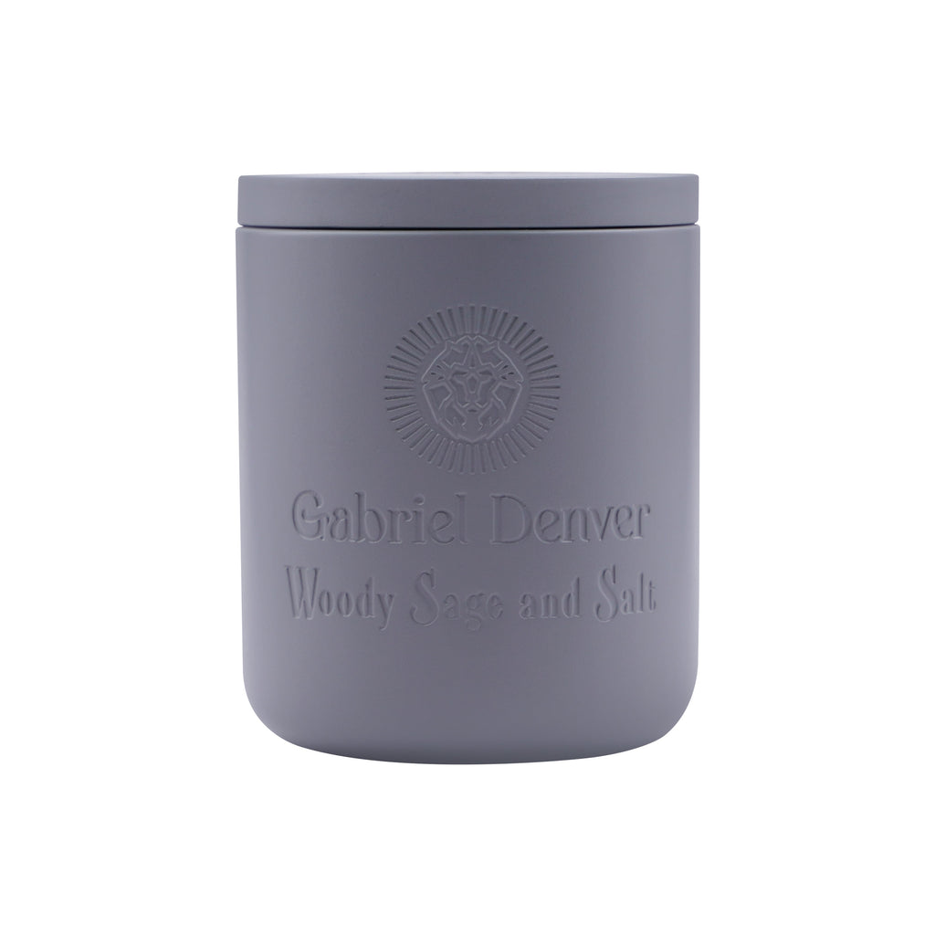 Gabriel Denver Woody Sage And Salt Scented Candle 200GM