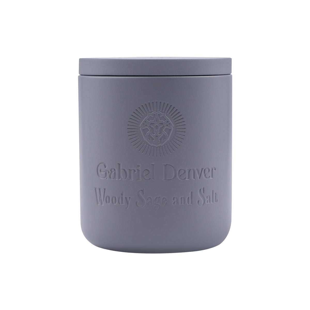 Gabriel Denver Woody Sage And Salt Scented Candle 200GM