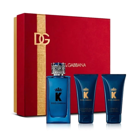 D&G King Men EDT 100ML+Shower Gel+After Shave Set