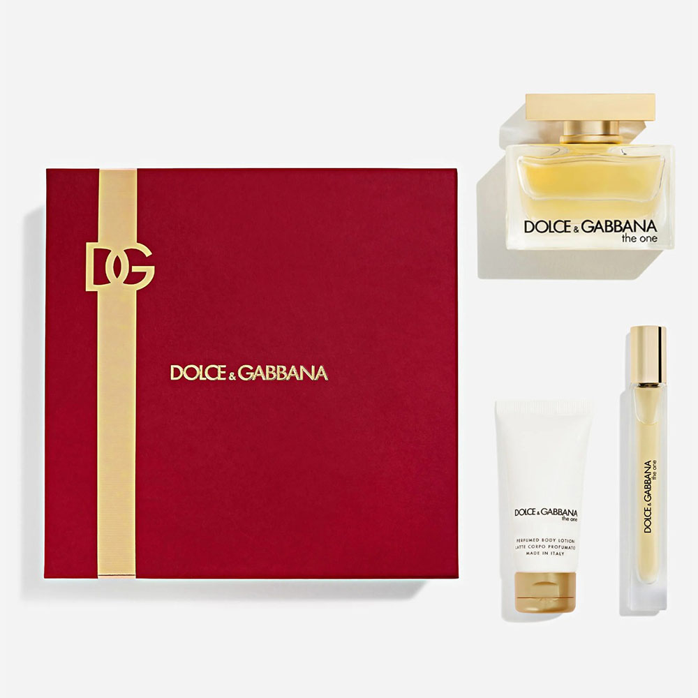 D&G The One For Women Eau de Parfum 75ML 3Pcs Set