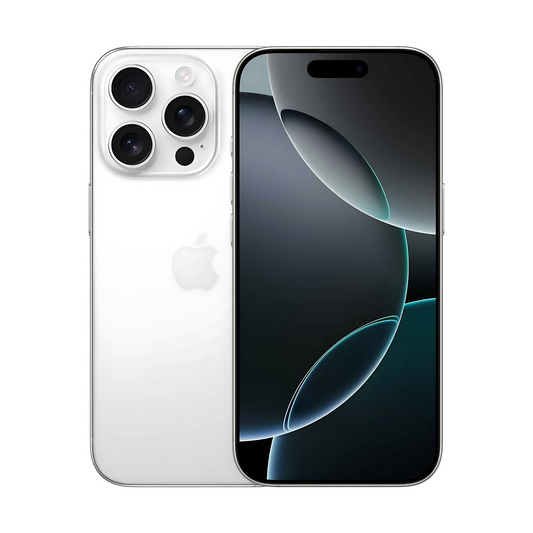 Apple iPhone 16 Pro (128GB) – White Titanium Middle East Version with FaceTime