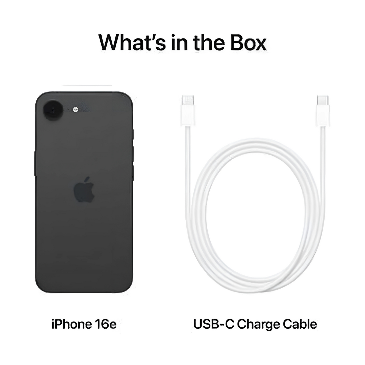 Apple iPhone 16e (128GB) – Black Middle East Version with FaceTime