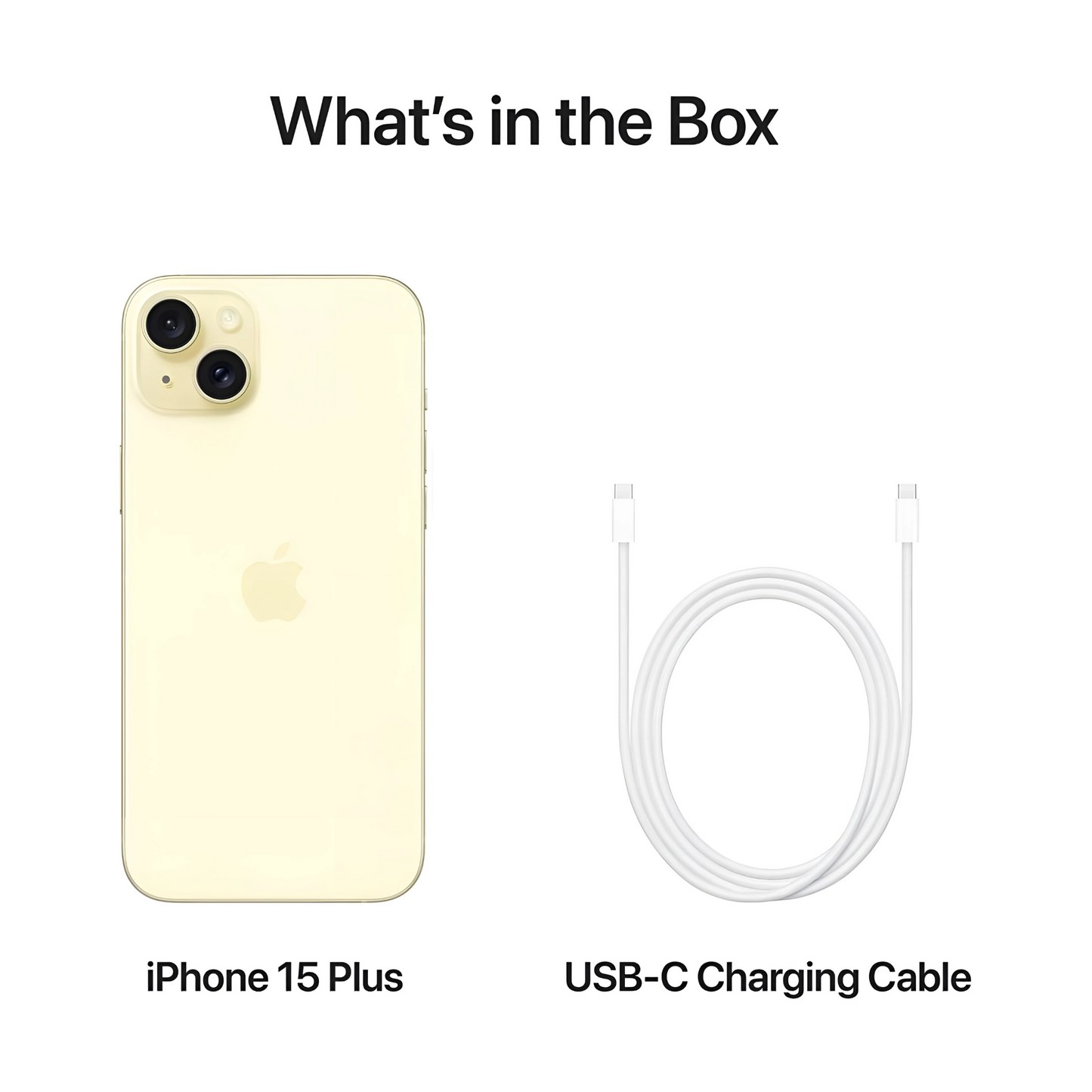 Apple iPhone 15 Plus (128GB) – Yellow Middle East Version with FaceTime