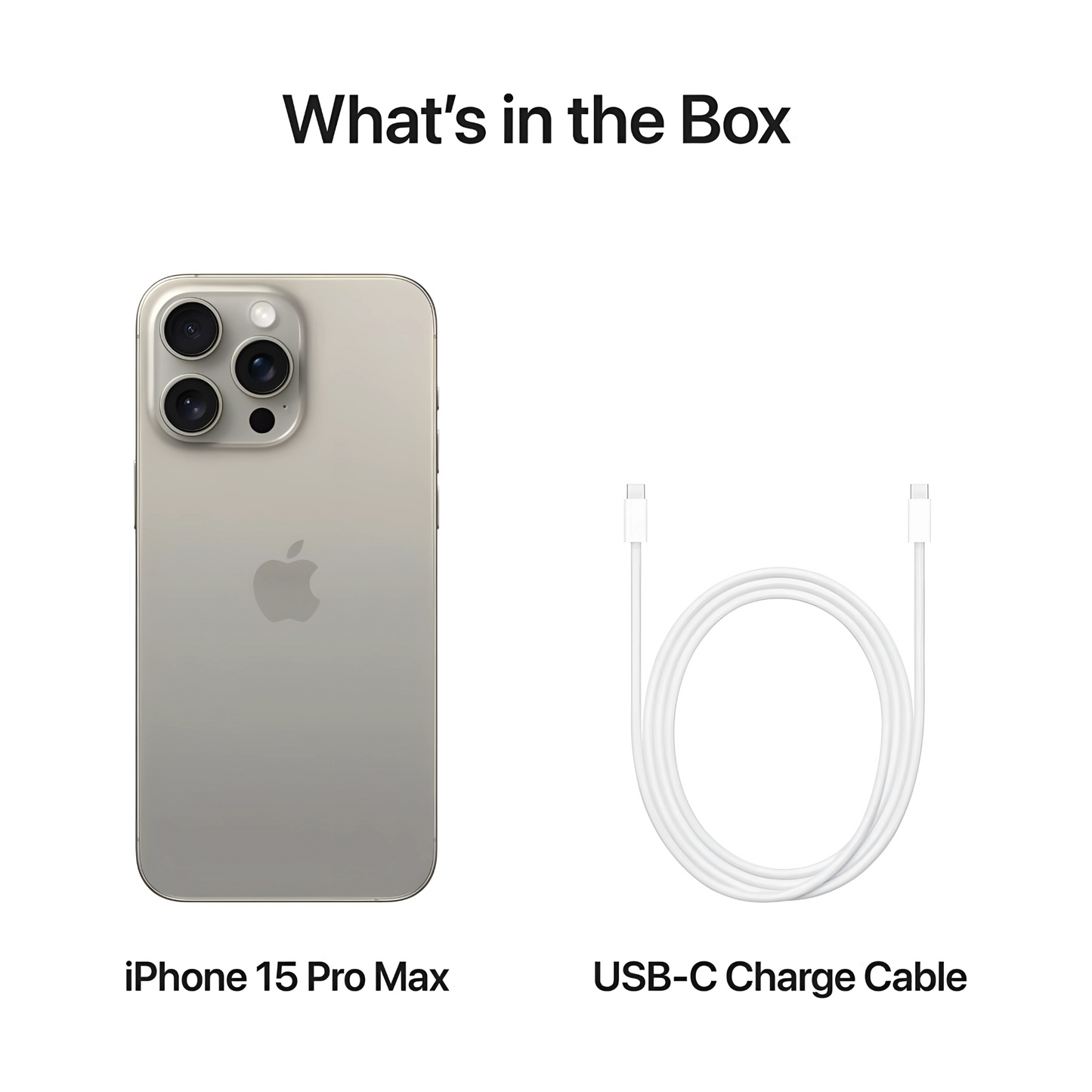 Apple iPhone 15 Pro Max (256GB) – Natural Titanium Middle East Version with FaceTime