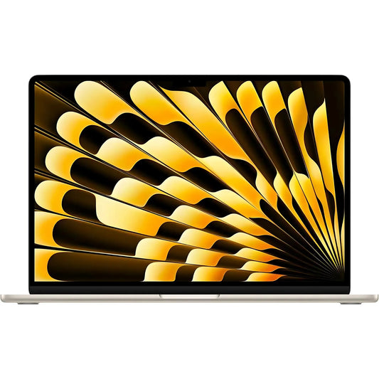 Apple MacBook Air M4 15-Inch (2025) – 16GB RAM, 512GB SSD, 10-Core CPU & GPU, Starlight, Middle East Version