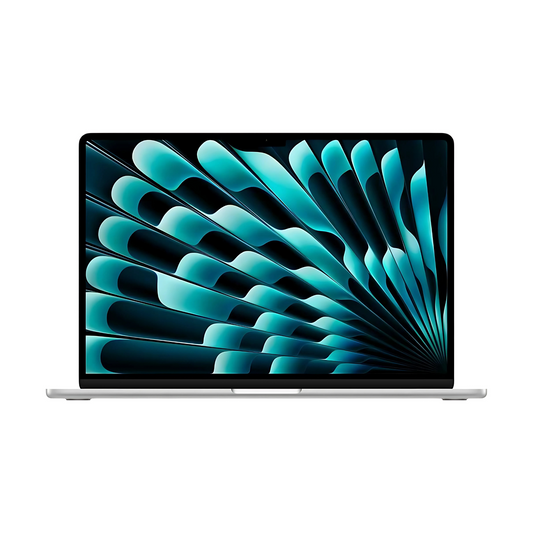 Apple MacBook Air 15-inch (2024) – M3 with 8-core CPU / 16GB RAM / 256GB SSD / 10-core GPU / macOS Sonoma / English & Arabic Keyboard / Silver / Middle East Version