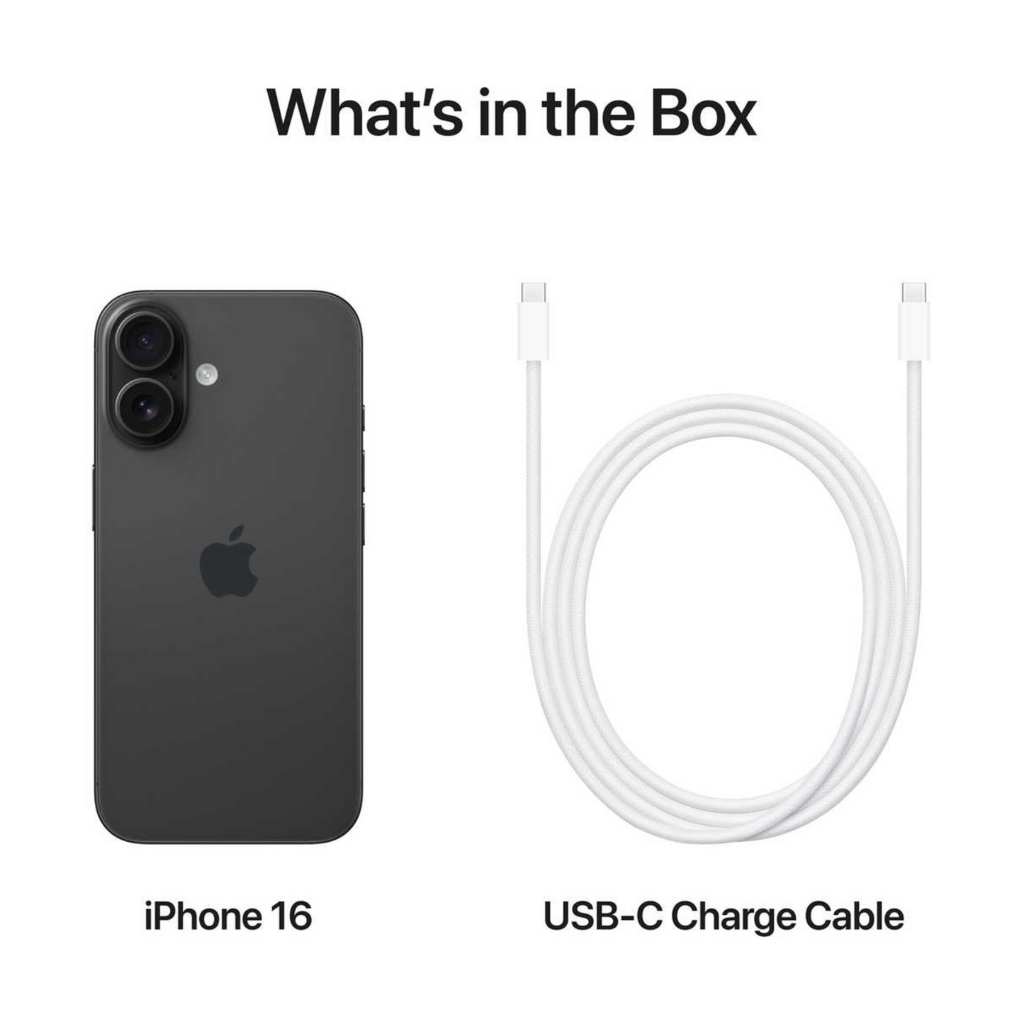 Apple iPhone 16 (256GB) – Black Middle East Version with FaceTime