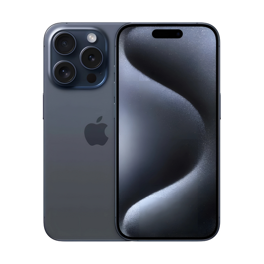 Apple iPhone 15 Pro (128GB) – Blue Titanium Middle East Version with FaceTime