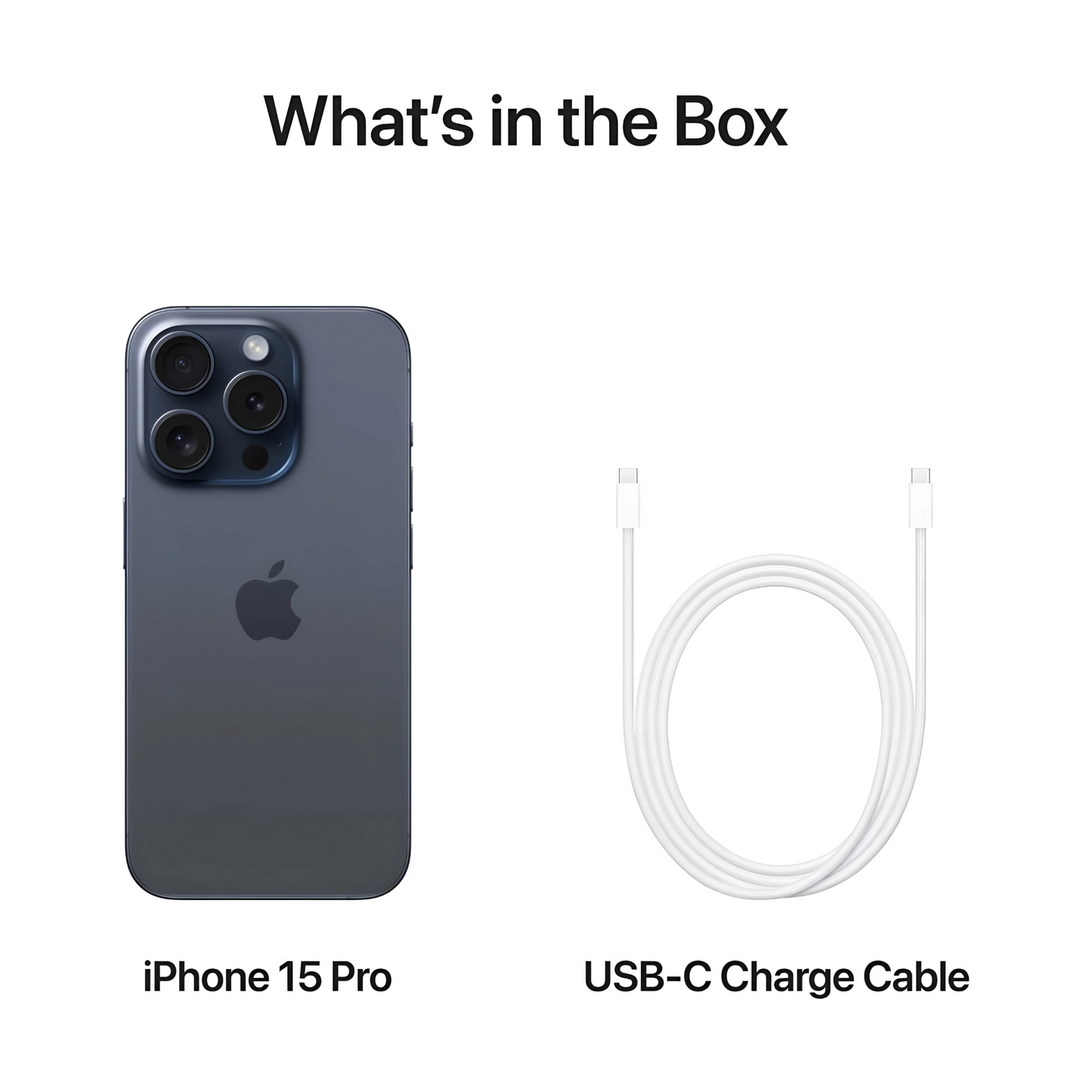 Apple iPhone 15 Pro (128GB) – Blue Titanium Middle East Version with FaceTime
