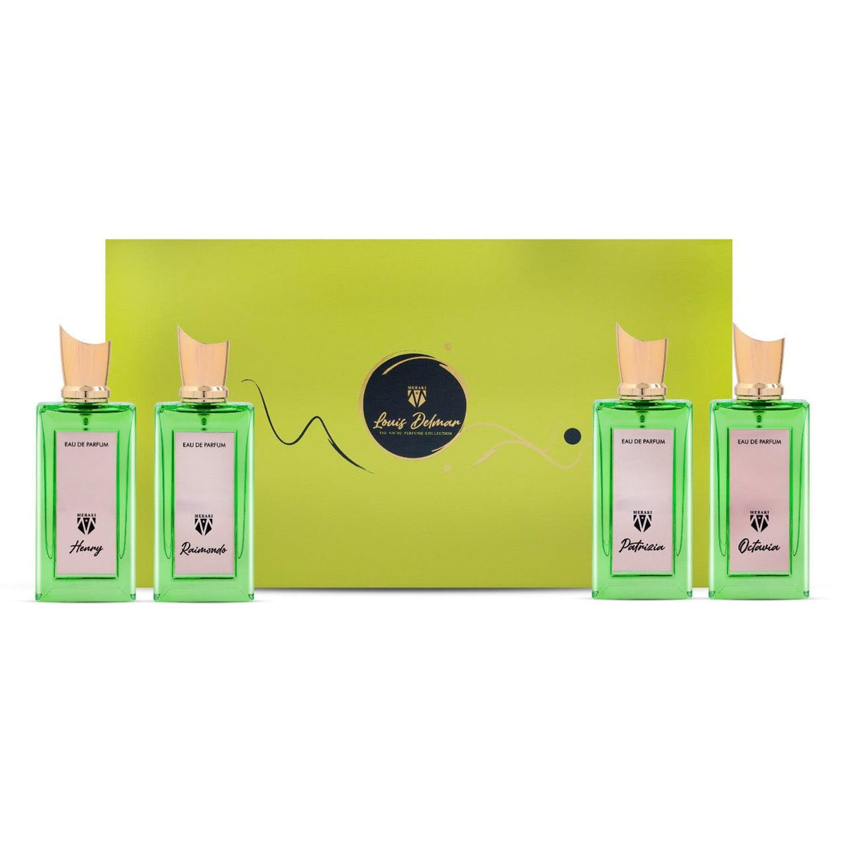 Meraki Louis Delmer Niche Collection EDP 4*50ML Set