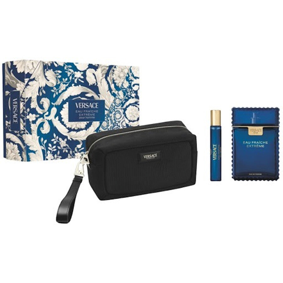 Versace Eau Fraiche Extreme M EDP 100ML 2Pc Bag Set